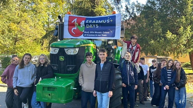 Deváťáci na Erasmus+ Days