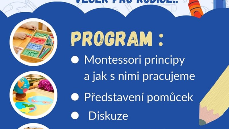 Montessori cestou - večer pro rodiče