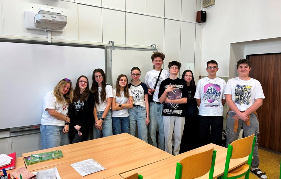 Deváťáci vytvářeli vlastní weby - zvětšit obrázek