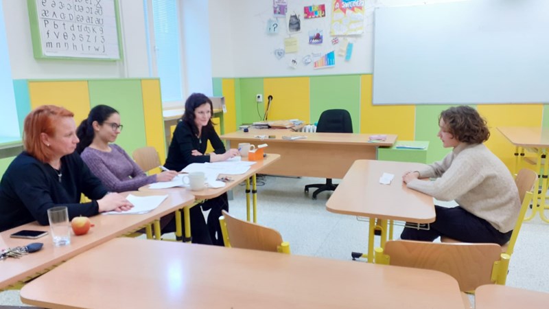 Školní kolo konverzační soutěže v anglickém jazyce