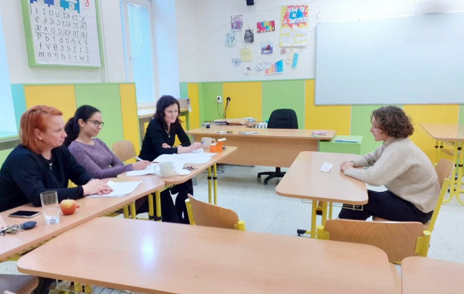 Školní kolo konverzační soutěže v anglickém jazyce