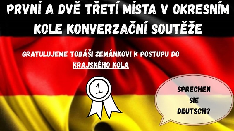 Úspěchy našich žáků v němčině